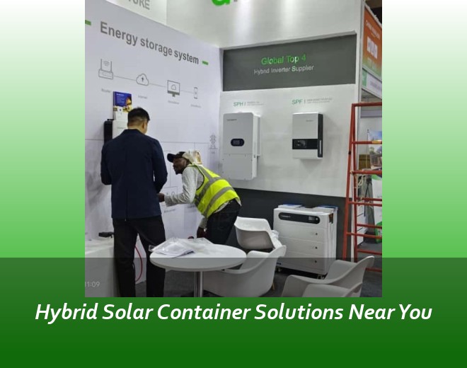Hybrid Solar Container Solutions Near You